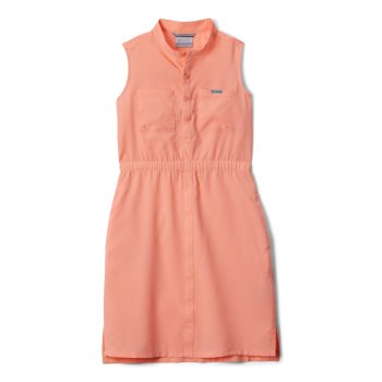 Dívčí Šaty Columbia PFG Tamiami Sleeveless Růžové KJUREB701